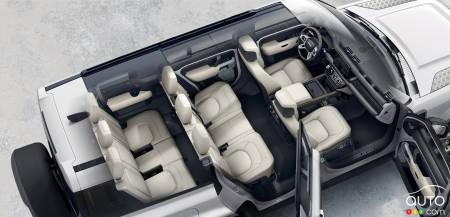 2023 Land Rover Defender 130, interior